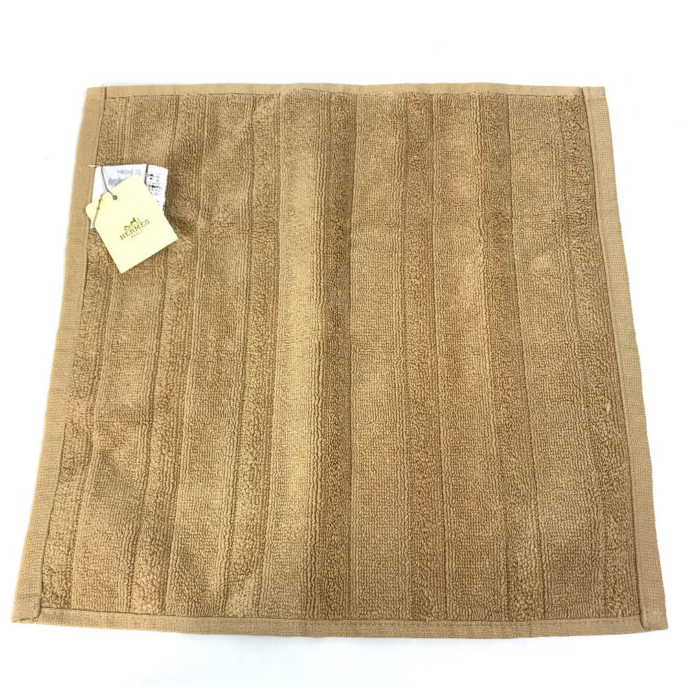 HERMES towel 101299M-17 cotton beige Hand towel labyrinth Women