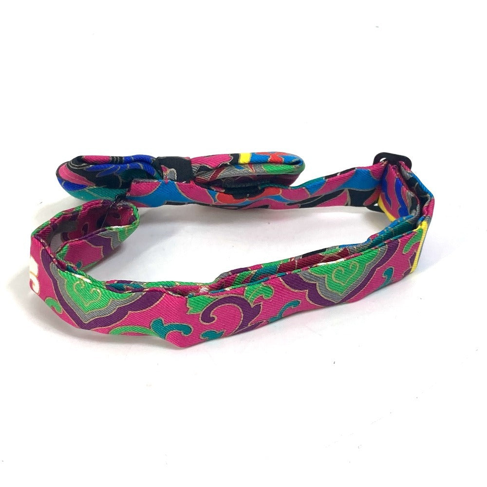HERMES tie silk multicolor Butterfly tie Noupapillon mens