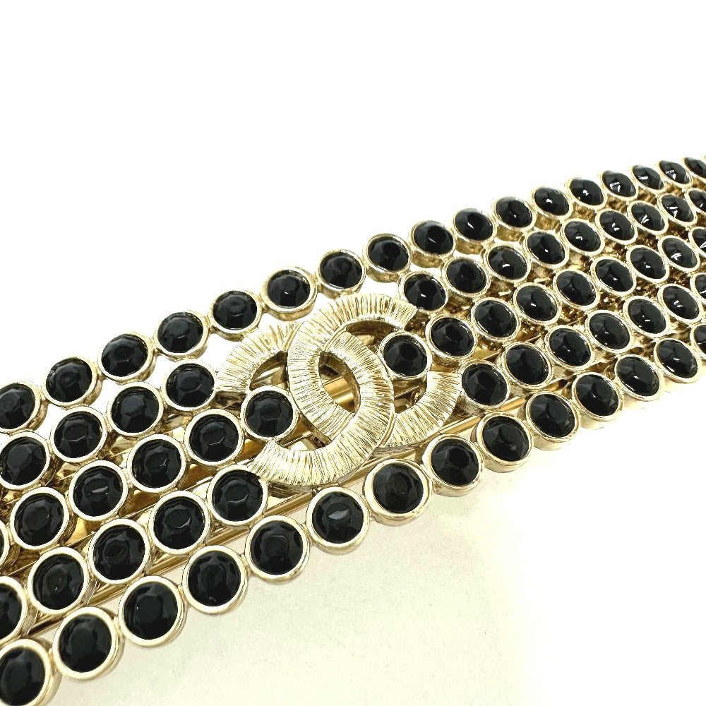 CHANEL Valletta Gold Plated gold logo Women