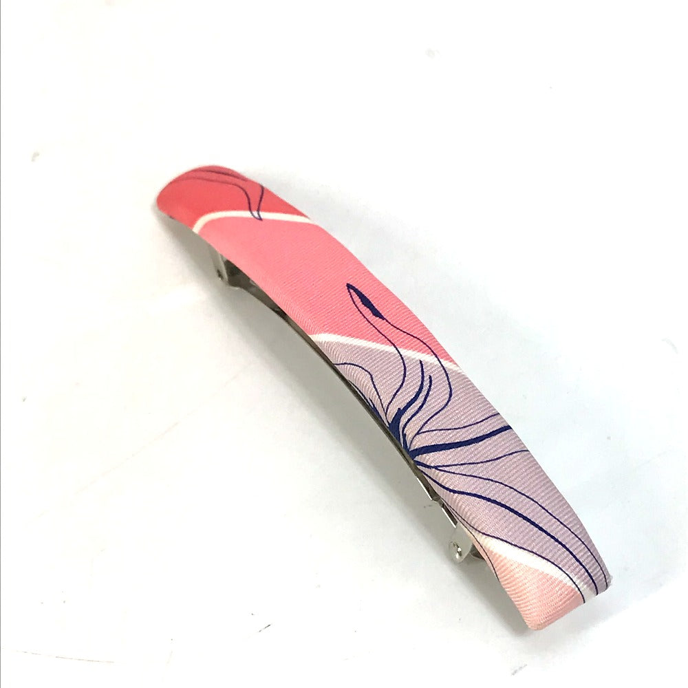 HERMES Valletta silk pink hair accessory Overall handle Women