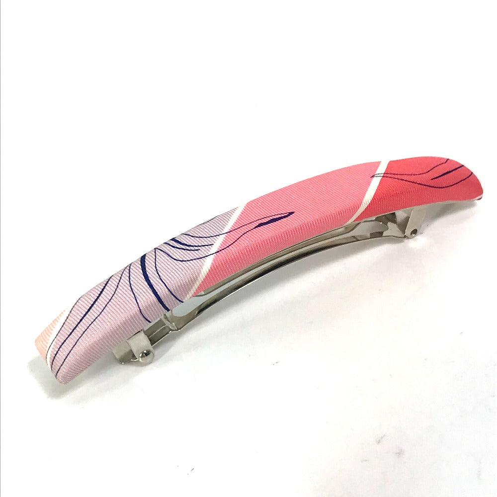 HERMES Valletta silk pink hair accessory Overall handle Women