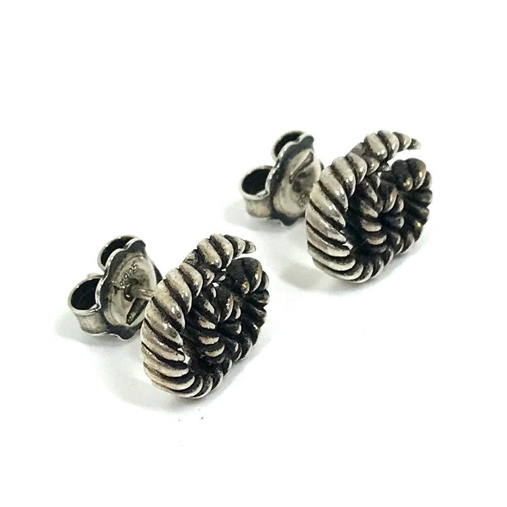 GUCCI Pierce SV925 Silver logo GG Marmont Double G Women