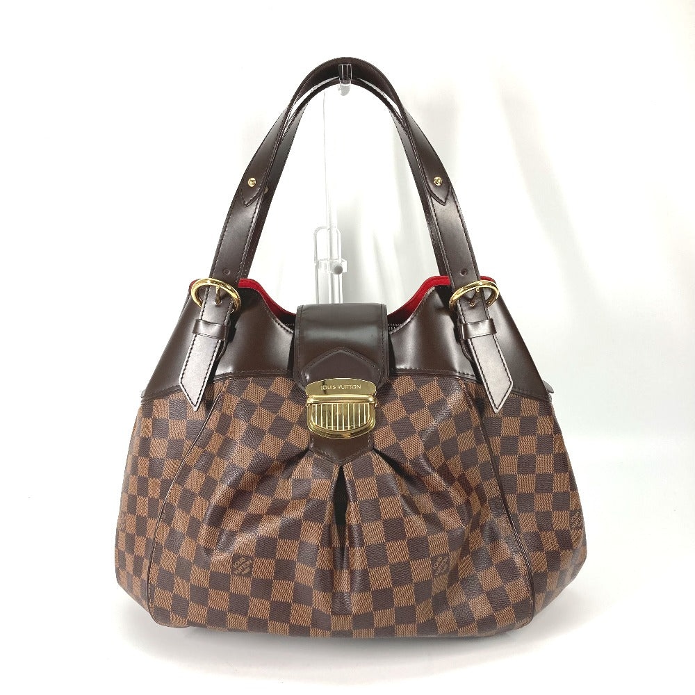 LOUIS VUITTON Shoulder Bag N41540 Damier canvas Brown Damier Sistina GM Women