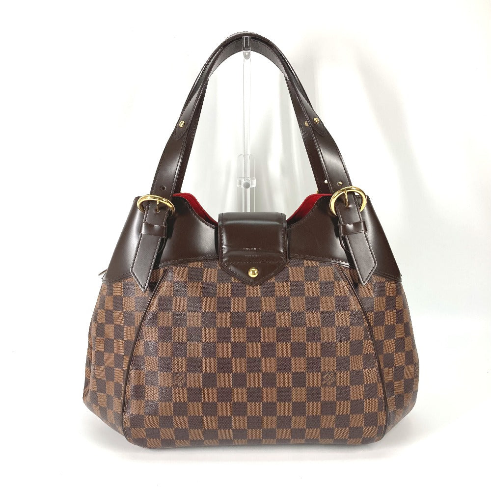 LOUIS VUITTON Shoulder Bag N41540 Damier canvas Brown Damier Sistina GM Women