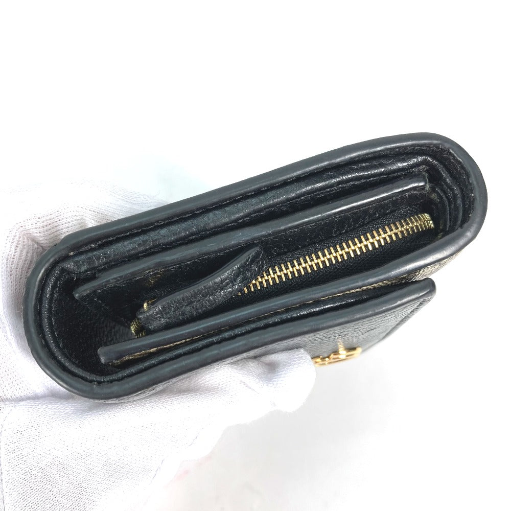 GUCCI Folded wallet 598587 Leather PVC beige GG Supreme GG Marmont Women