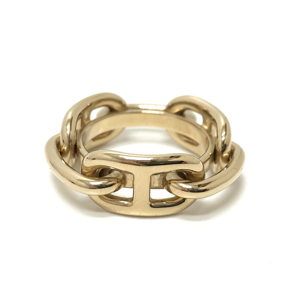 HERMES Scarf ring Gold Plated gold Scarf Ring 90 "Legato" Women