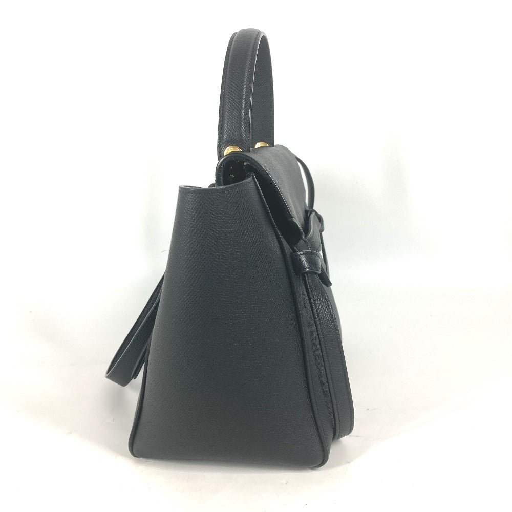 CELINE Handbag leather black Micro Tote Bag Belt bag Women