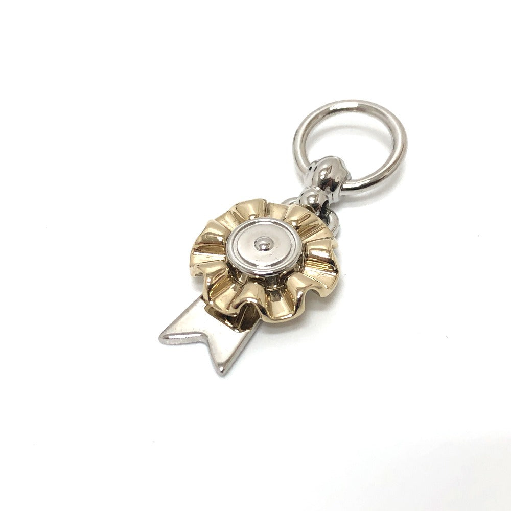 HERMES Scarf ring metal Silver Twilly Ring Flotte Women