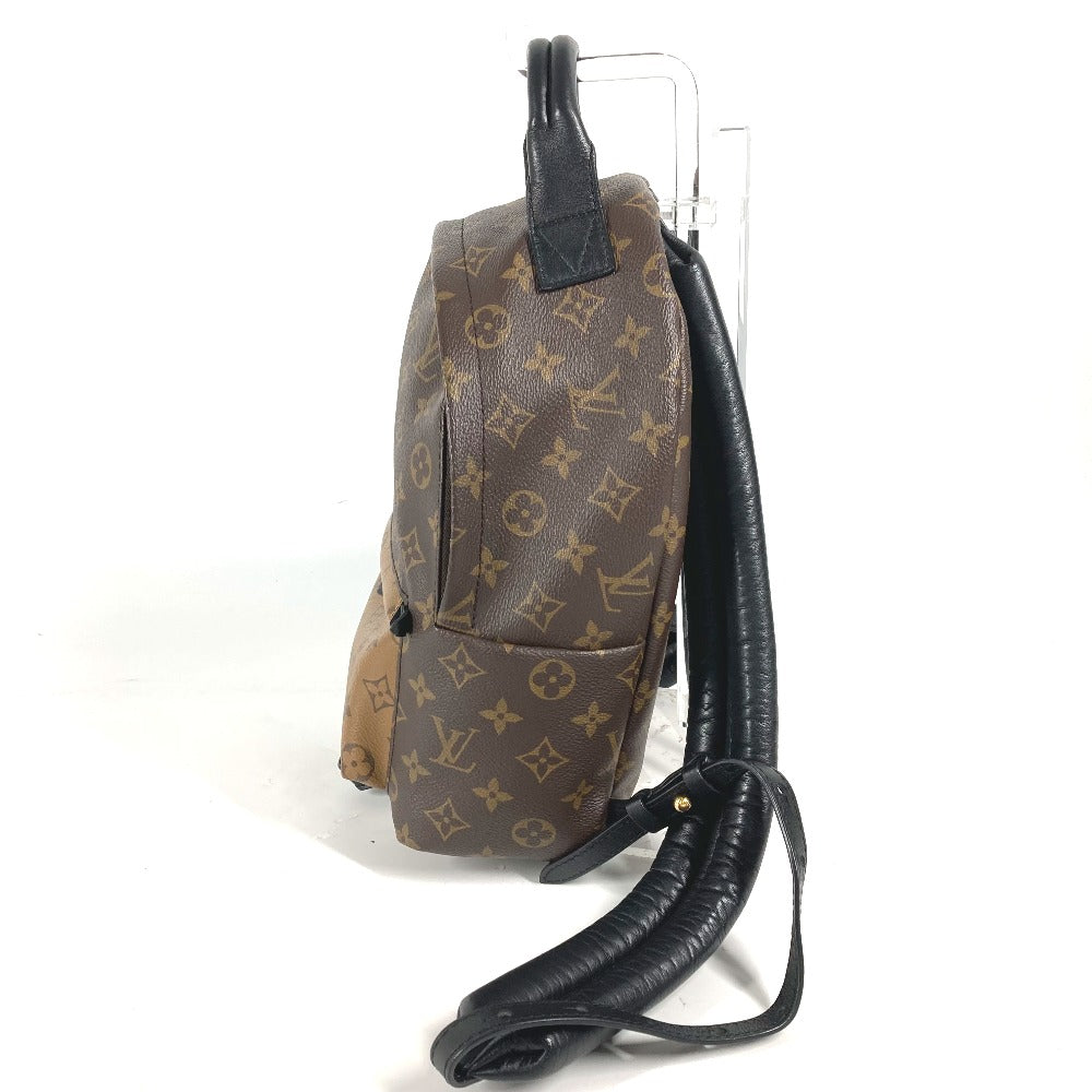 LOUIS VUITTON Backpack M44870 Monogram reverse canvas Brown x beige Monogram reverse Palm Springs Backpack PM Women