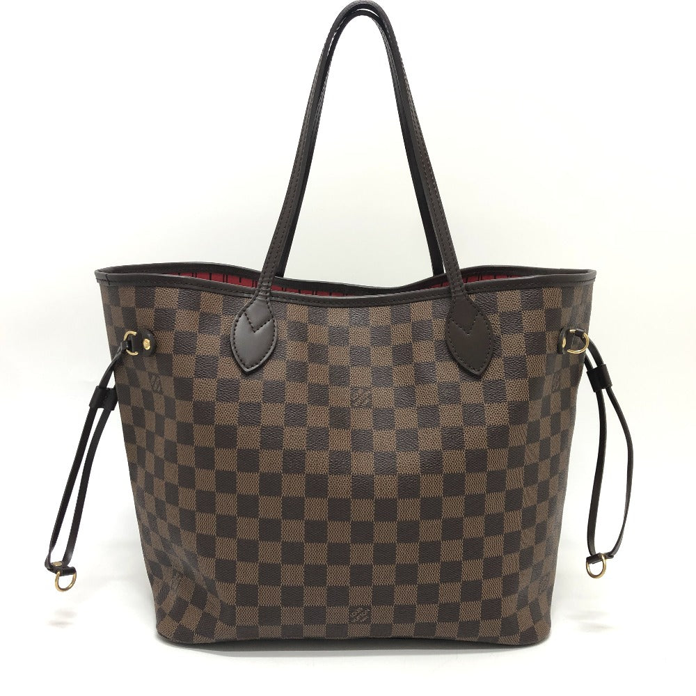 LOUIS VUITTON Tote Bag N41358 Damier canvas Brown Damier Neverfull MM unisex(Unisex)