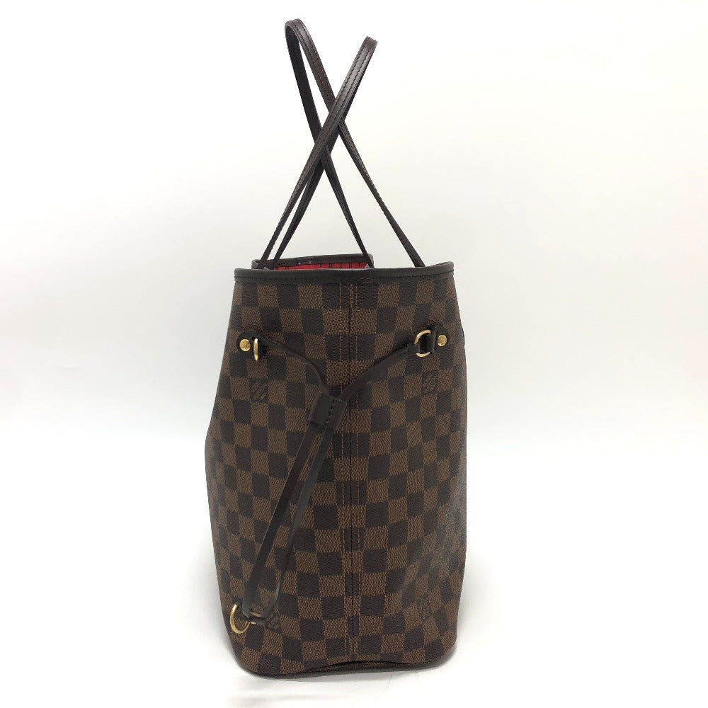 LOUIS VUITTON Tote Bag N41358 Damier canvas Brown Damier Neverfull MM unisex(Unisex)