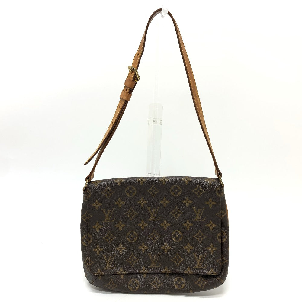 LOUIS VUITTON Shoulder Bag M51257 Monogram canvas Brown Monogram Musette Tango short Women