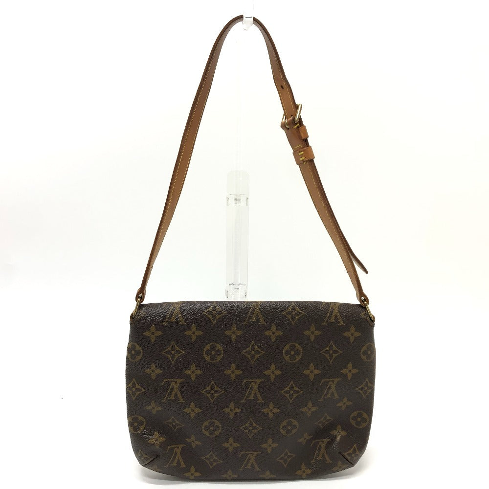 LOUIS VUITTON Shoulder Bag M51257 Monogram canvas Brown Monogram Musette Tango short Women