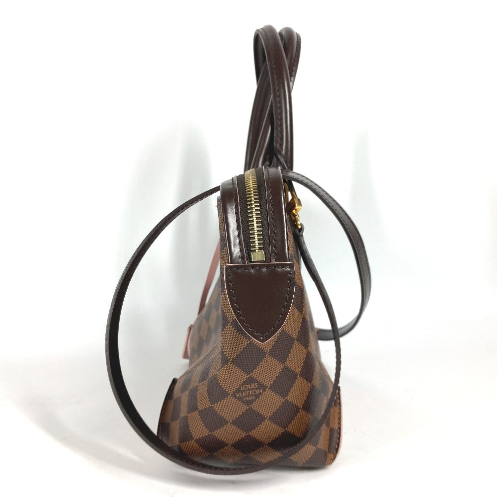 LOUIS VUITTON Handbag N41554 Damier canvas Brown x pink Damier Kaisa PM Women