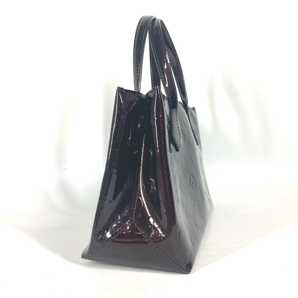 LOUIS VUITTON Handbag M93641 Monogram Vernis Purple type Monogram Vernis Wilshire PM Women