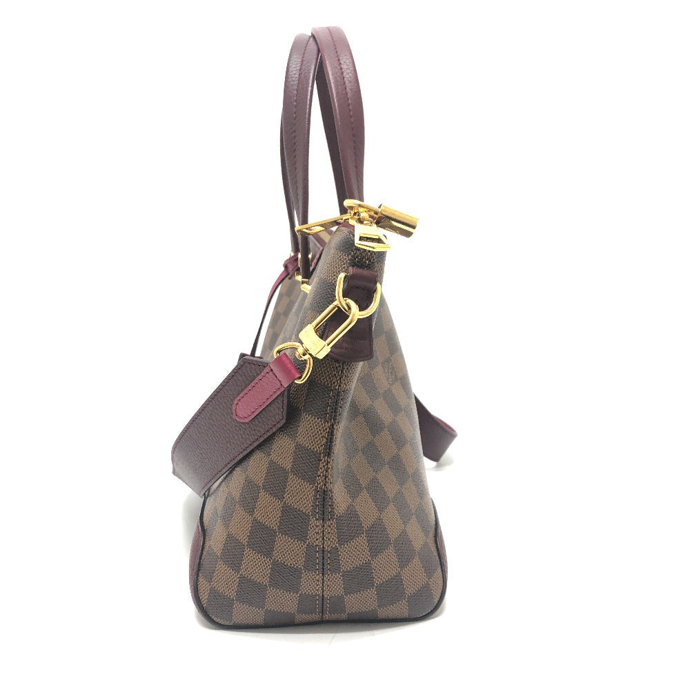 LOUIS VUITTON Handbag N41015 Damier canvas Brown x pink type Damier Hyde Park Women
