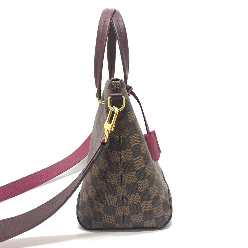LOUIS VUITTON Handbag N41015 Damier canvas Brown x pink type Damier Hyde Park Women