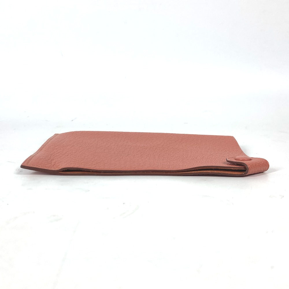 HERMES passport case Epsom Pink type Travel goods Termac PM Women