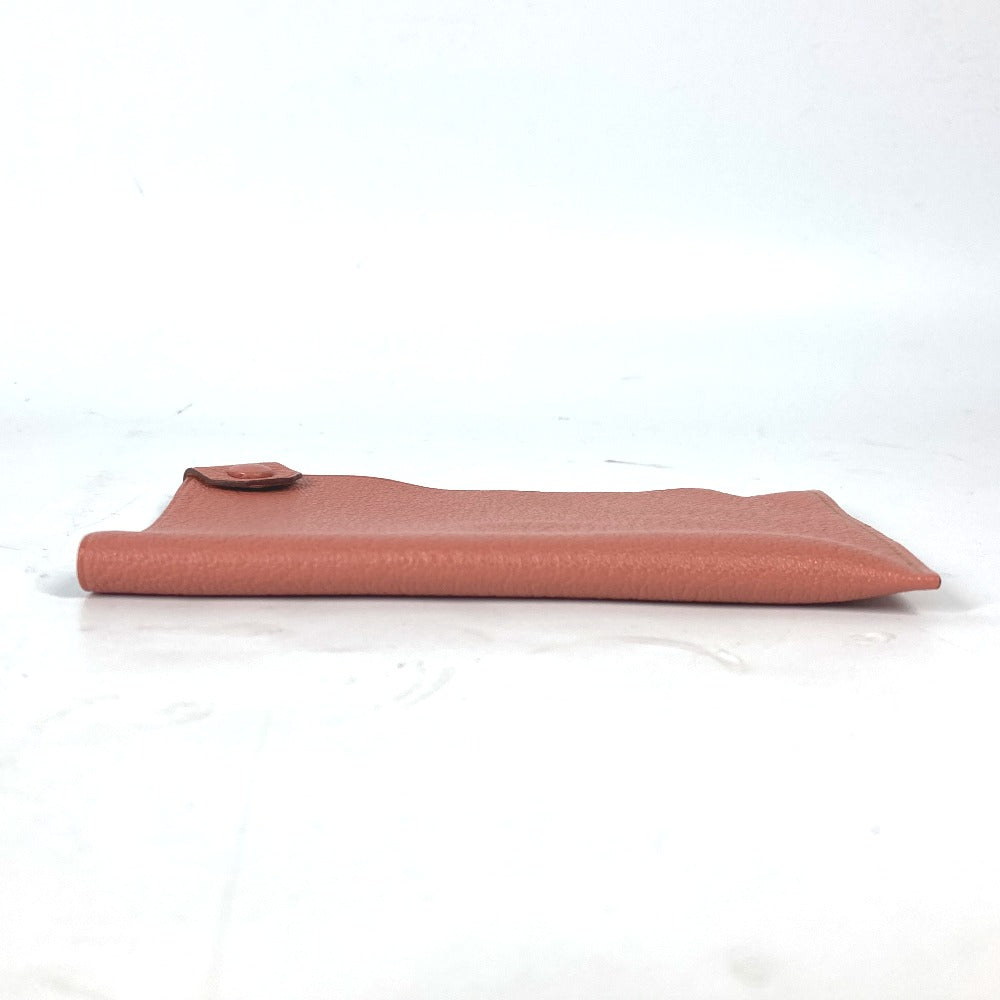 HERMES passport case Epsom Pink type Travel goods Termac PM Women