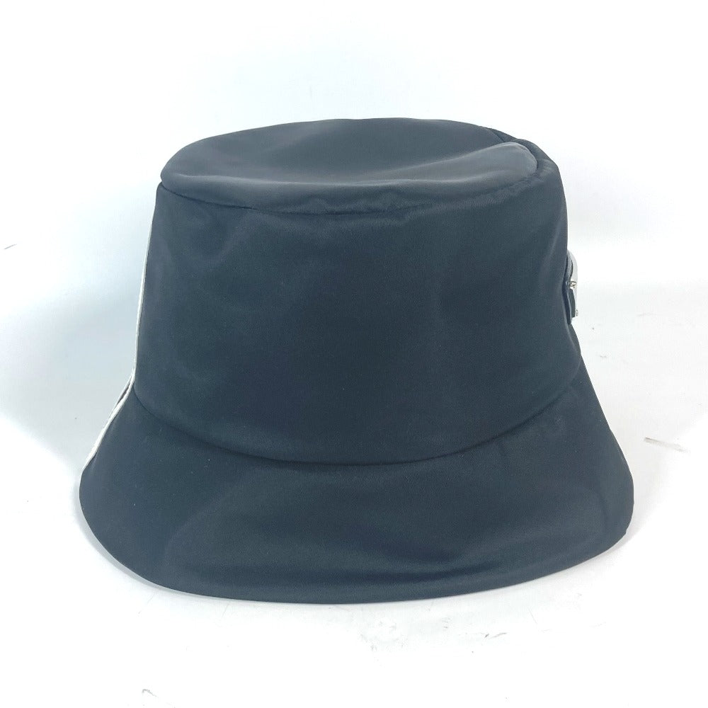 PRADA hat 2HC137 Nylon black Triangle With logo Three Stripes adidas adidas collaboration unisex(Unisex) S