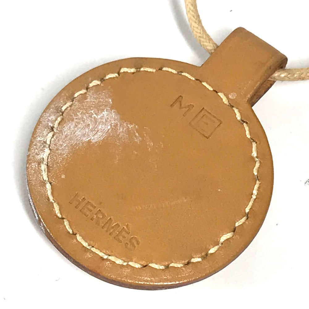 HERMES Necklace leather beige Touareg unisex(Unisex)