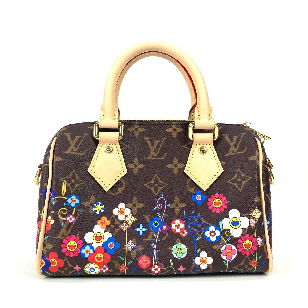 LOUIS VUITTON Handbag M14175 Monogram canvas Brown Monogram LV x TM Takashi Murakami Speedy bandouliere 20 Women