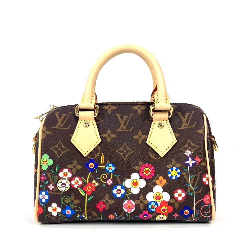 LOUIS VUITTON Handbag M14175 Monogram canvas Brown Monogram LV x TM Takashi Murakami Speedy bandouliere 20 Women