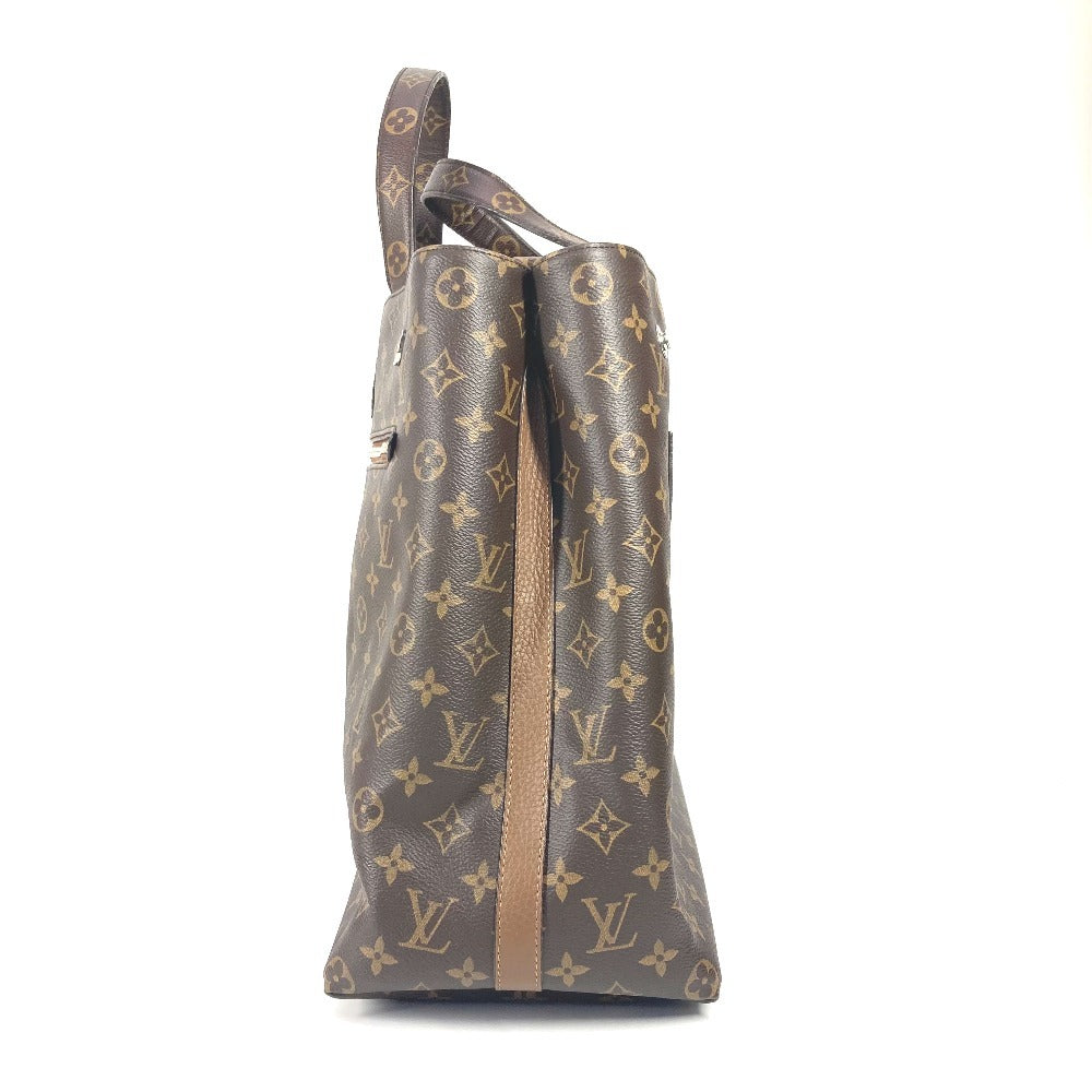 LOUIS VUITTON Shoulder Bag M50145 Taurillon Clemence Leather, Monogram Canvas Brown Monogram Cuir Tote EW mens