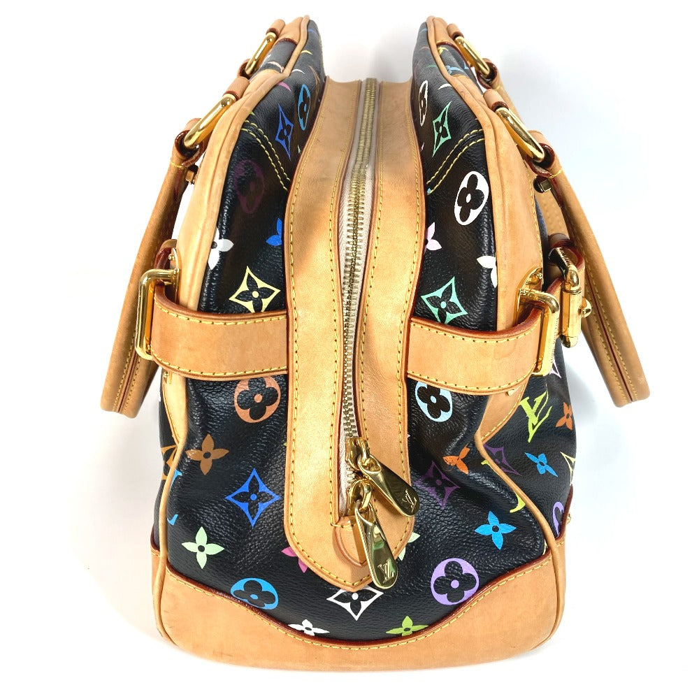 LOUIS VUITTON Shoulder Bag M40194 Monogram multicolor canvas black Monogram multicolor Claudia Women