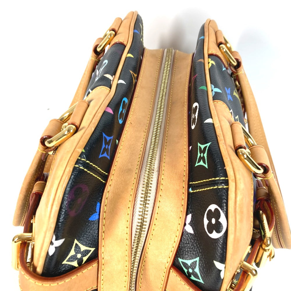LOUIS VUITTON Shoulder Bag M40194 Monogram multicolor canvas black Monogram multicolor Claudia Women