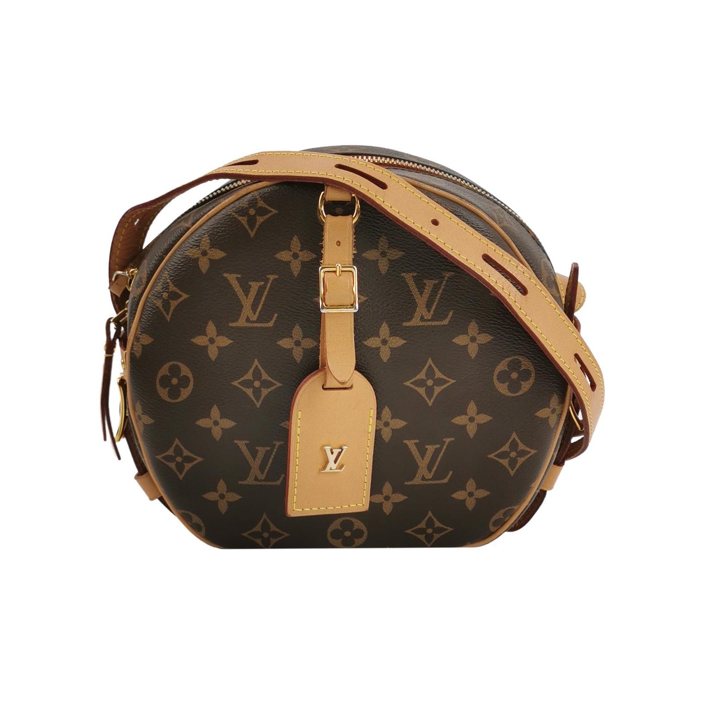 Louis Vuitton BoÃ®te Chapeau Souple Leather MM Crossbody Bag