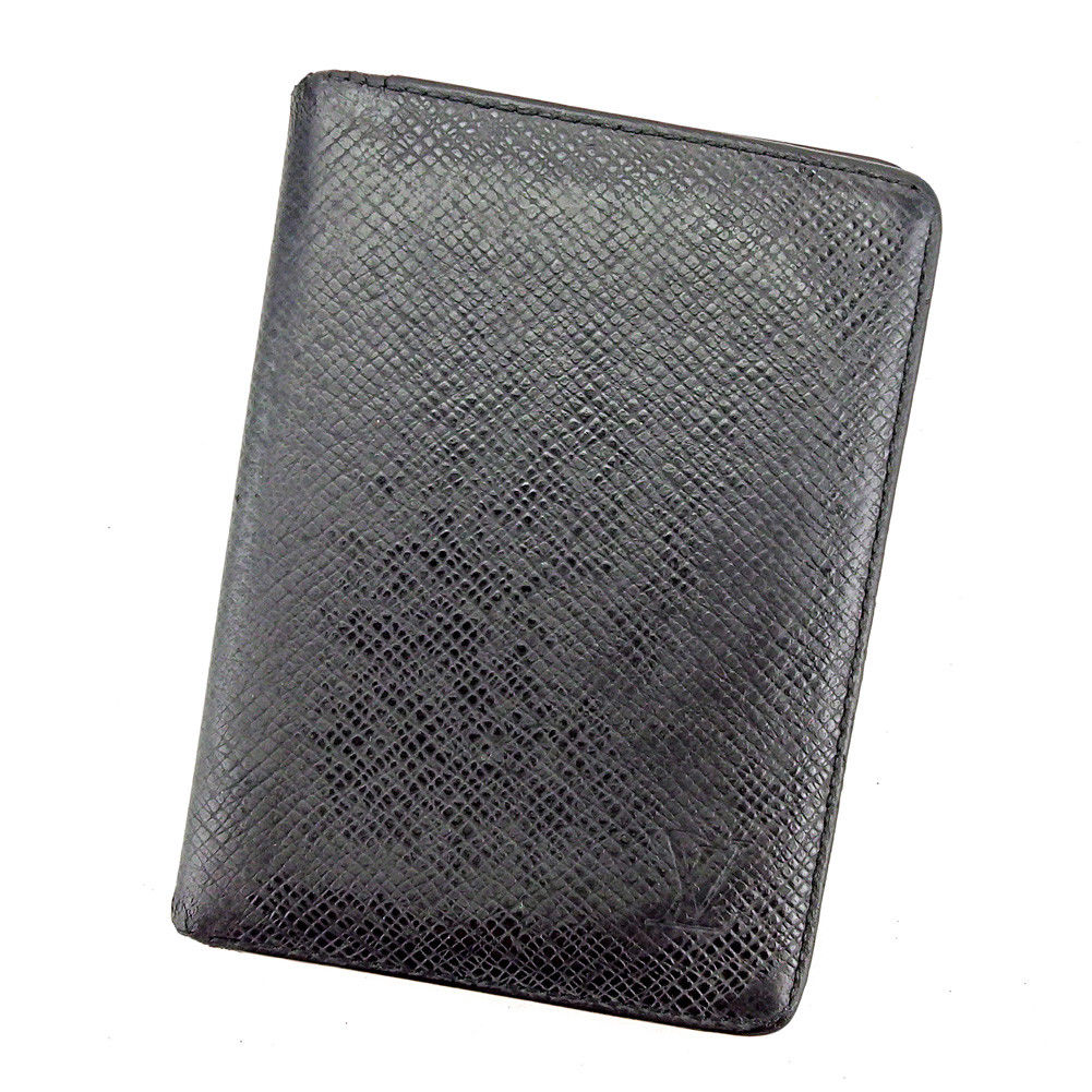 LOUIS VUITTON Pass case M30492 Aldoise (Black) Porto 2 Cult Vertical