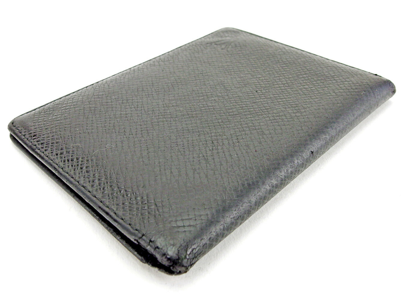 LOUIS VUITTON Pass case M30492 Aldoise (Black) Porto 2 Cult Vertical