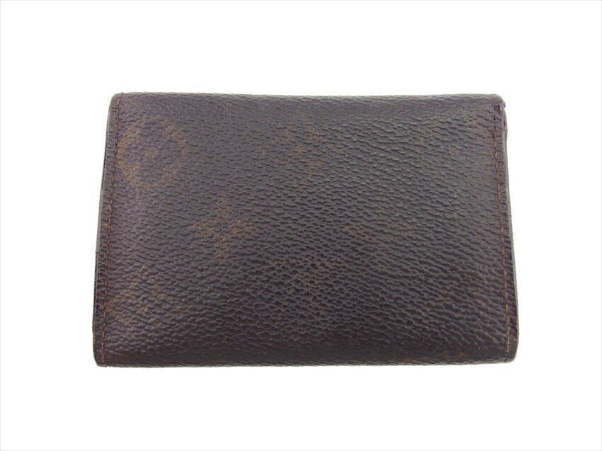 LOUIS VUITTON Key case Key holder  M62630 Brown beige gold Multicles6