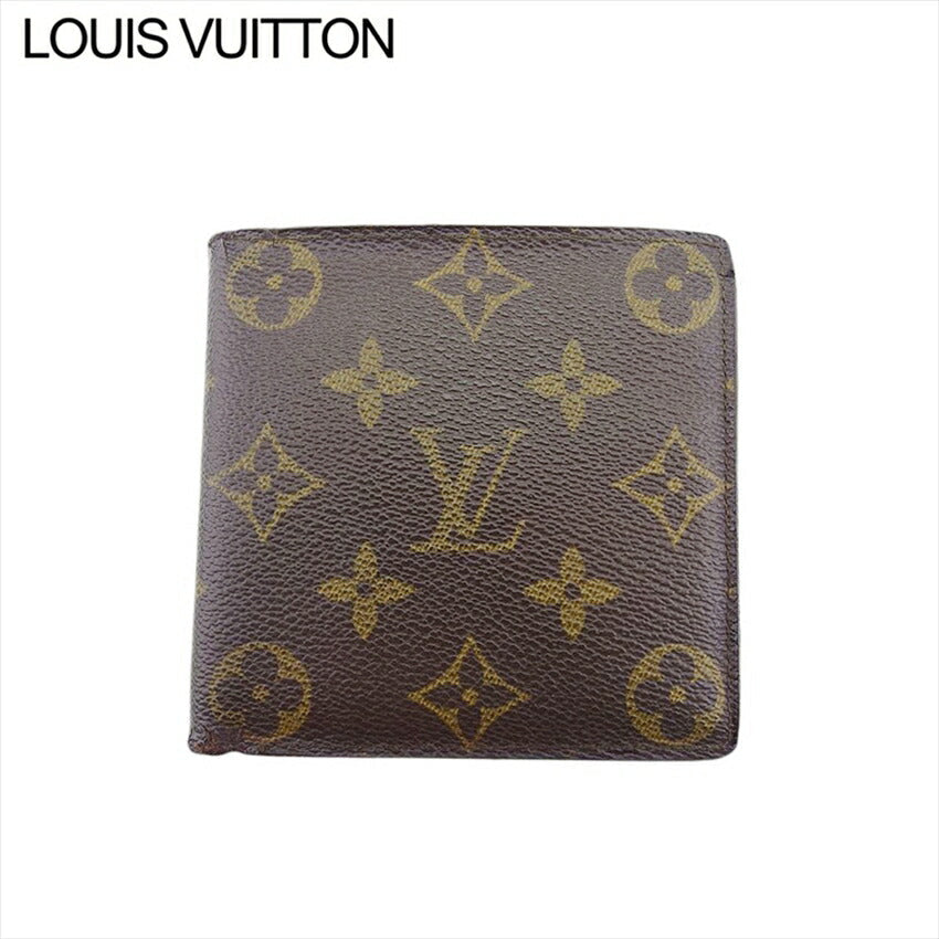 LOUIS VUITTON Bifold Wallet M61675 Brown x beige Portefeuilleã»Marco