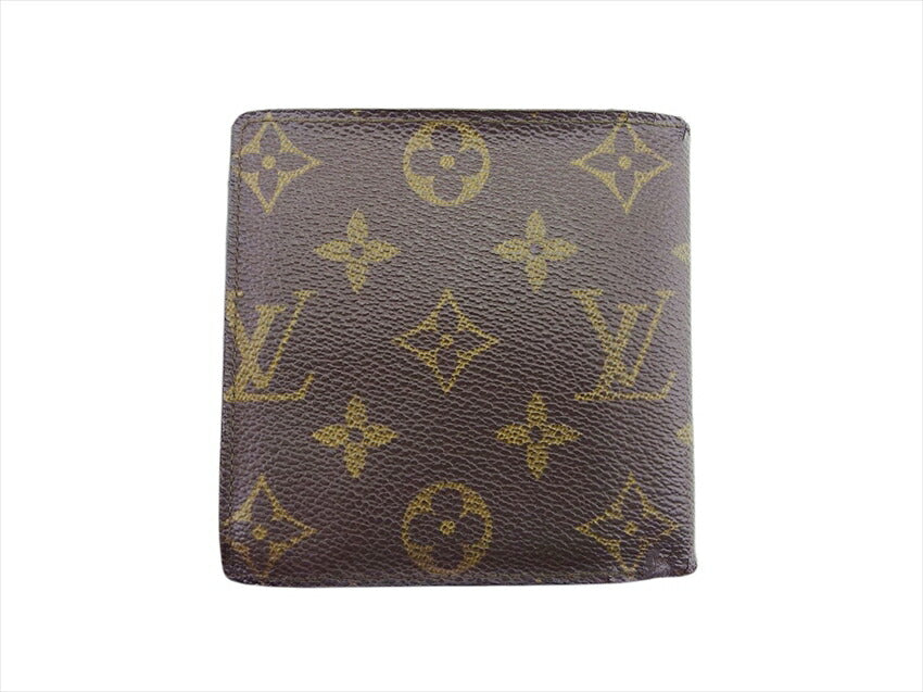 LOUIS VUITTON Bifold Wallet M61675 Brown x beige Portefeuilleã»Marco
