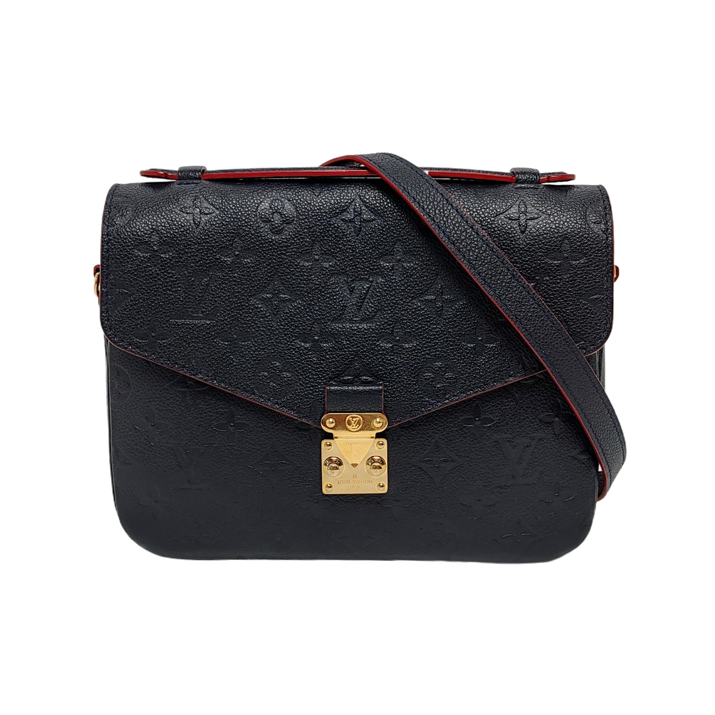 Louis Vuitton Pochette MÃ©tis Monogram Empreinte Leather Navy