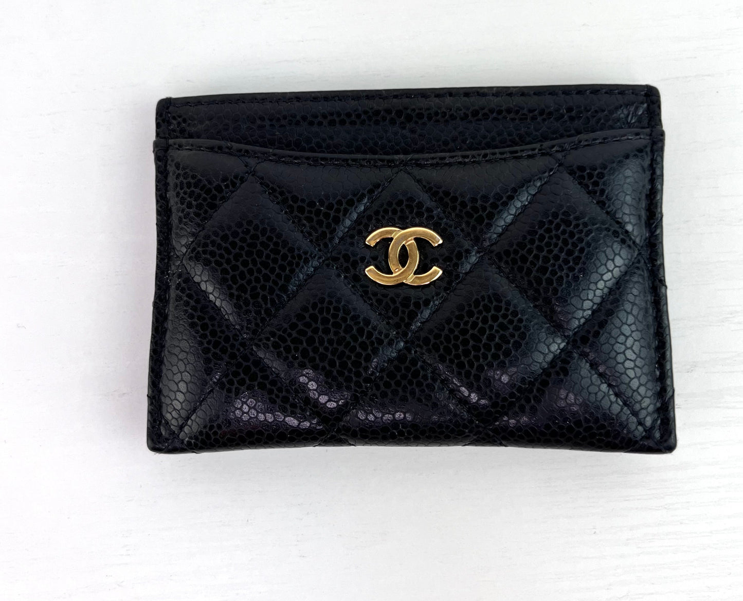 Chanel Classic Card Holder in Black