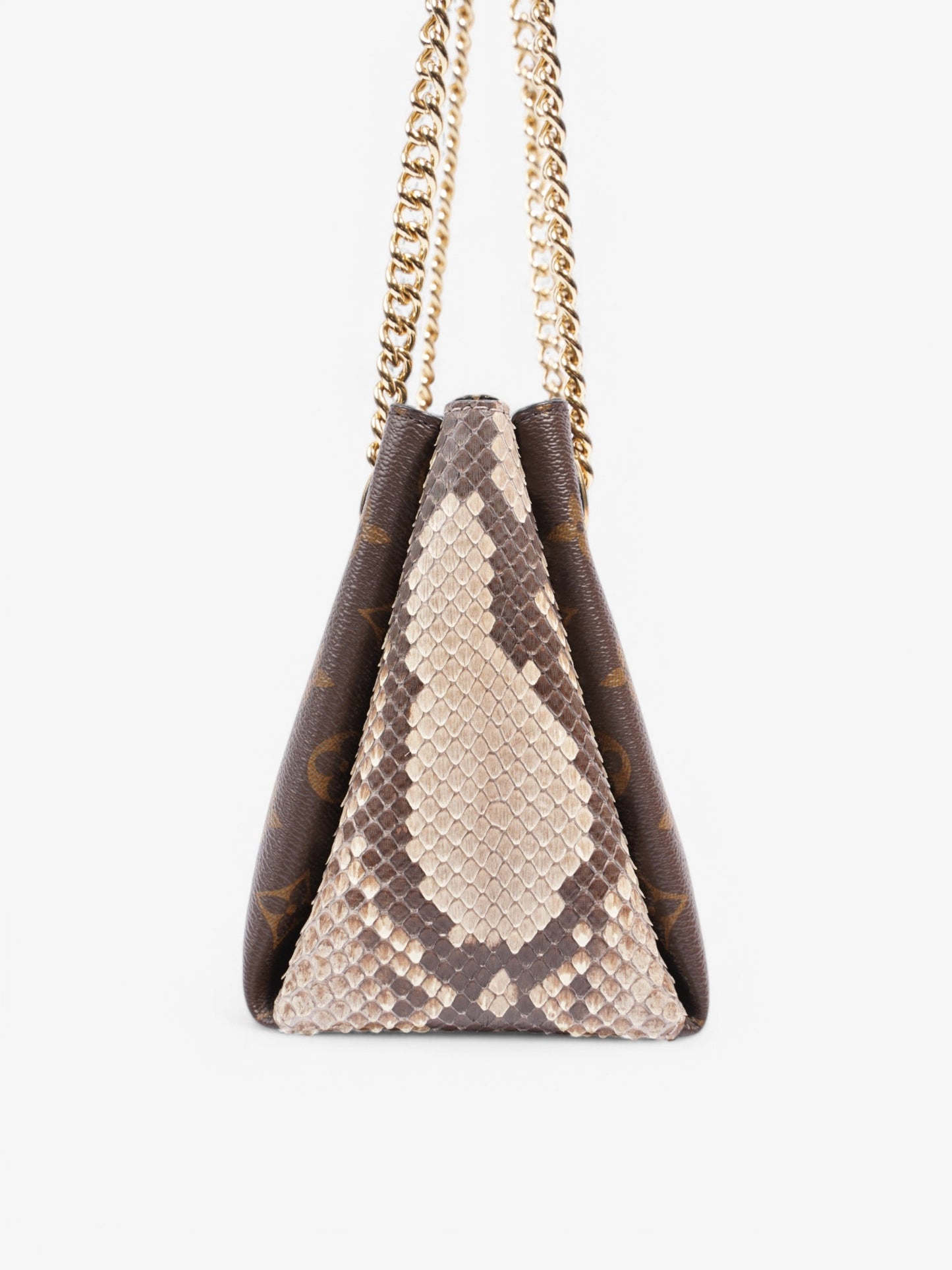Louis Vuitton Surene Monogram / Python Coated Canvas BB
