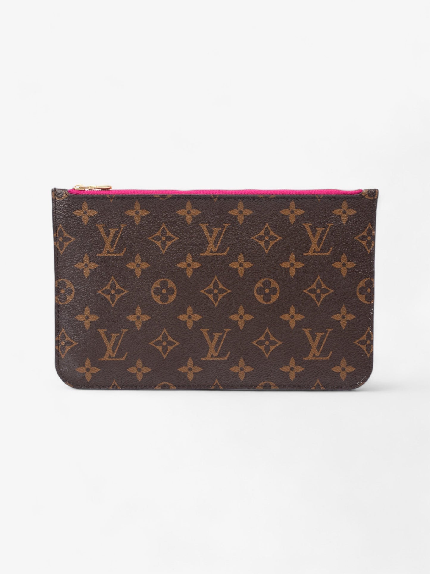 Louis Vuitton Neverful Pochette Monogram Coated Canvas