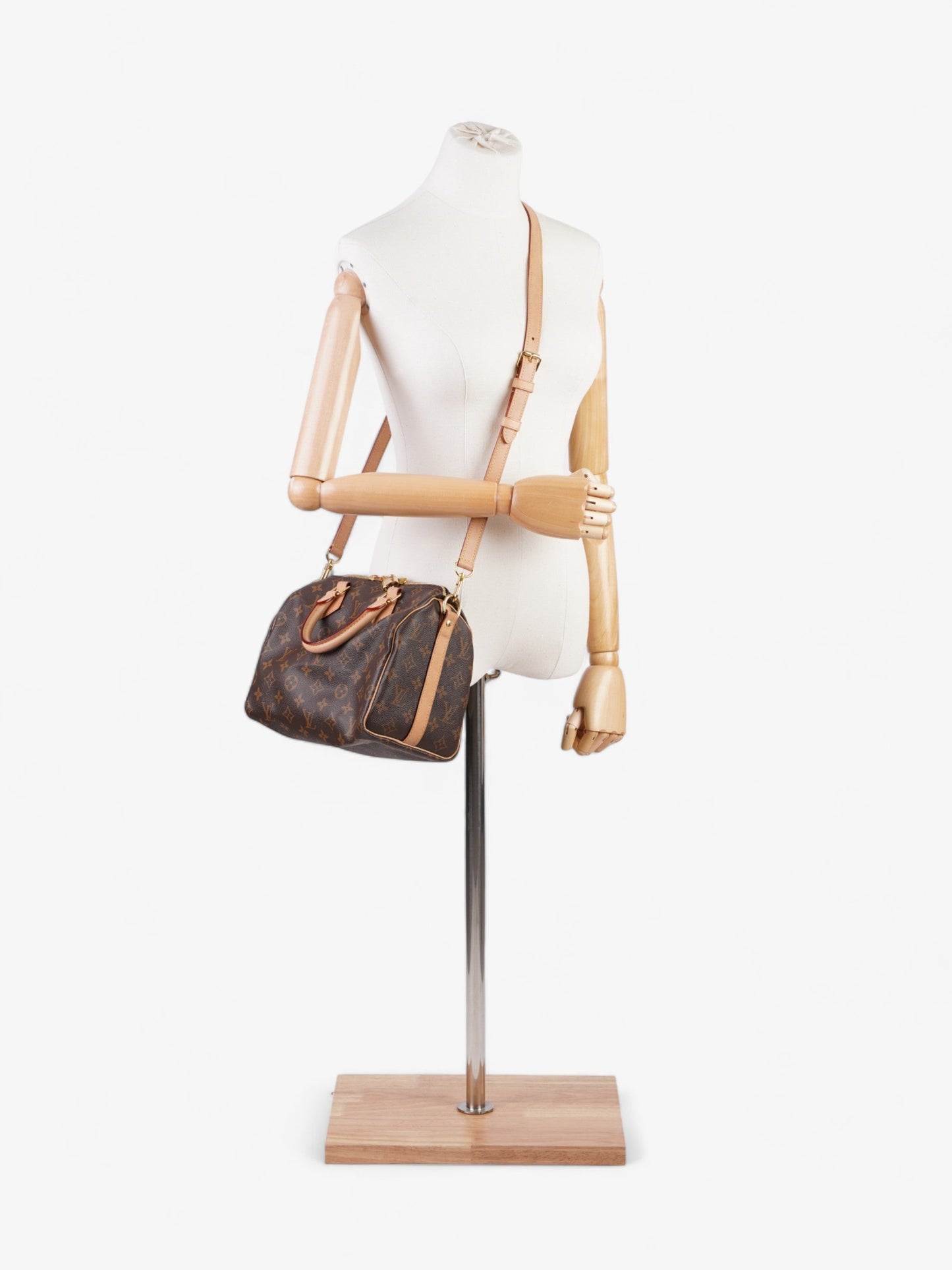 Louis Vuitton Speedy BandouliÃ¨re 25 Monogram Coated Canvas