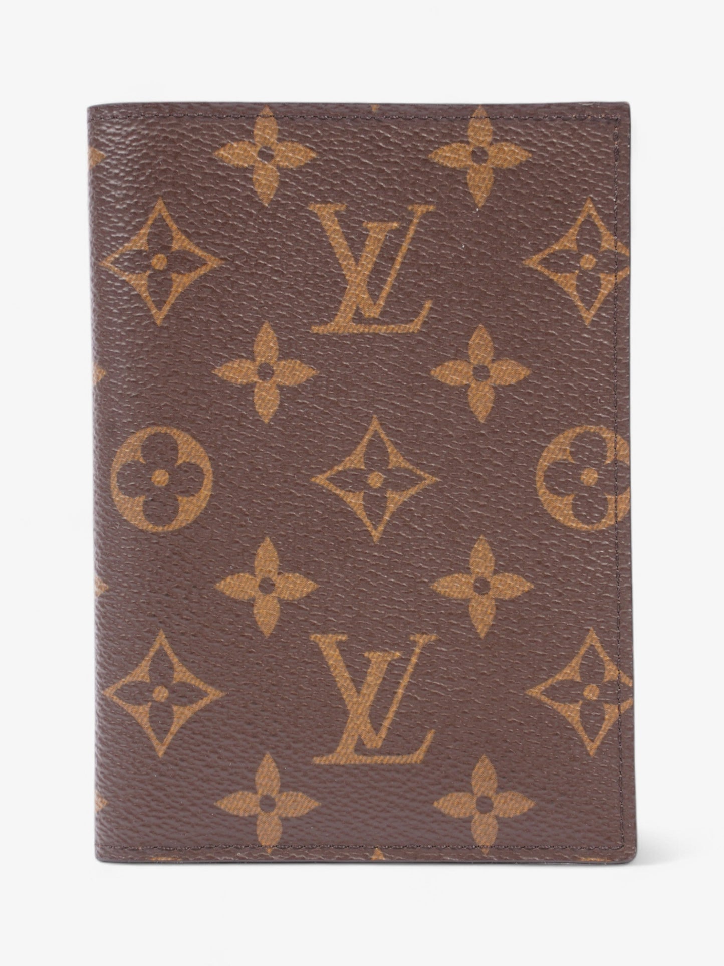 Louis Vuitton Passport Holder Monogram Coated Canvas