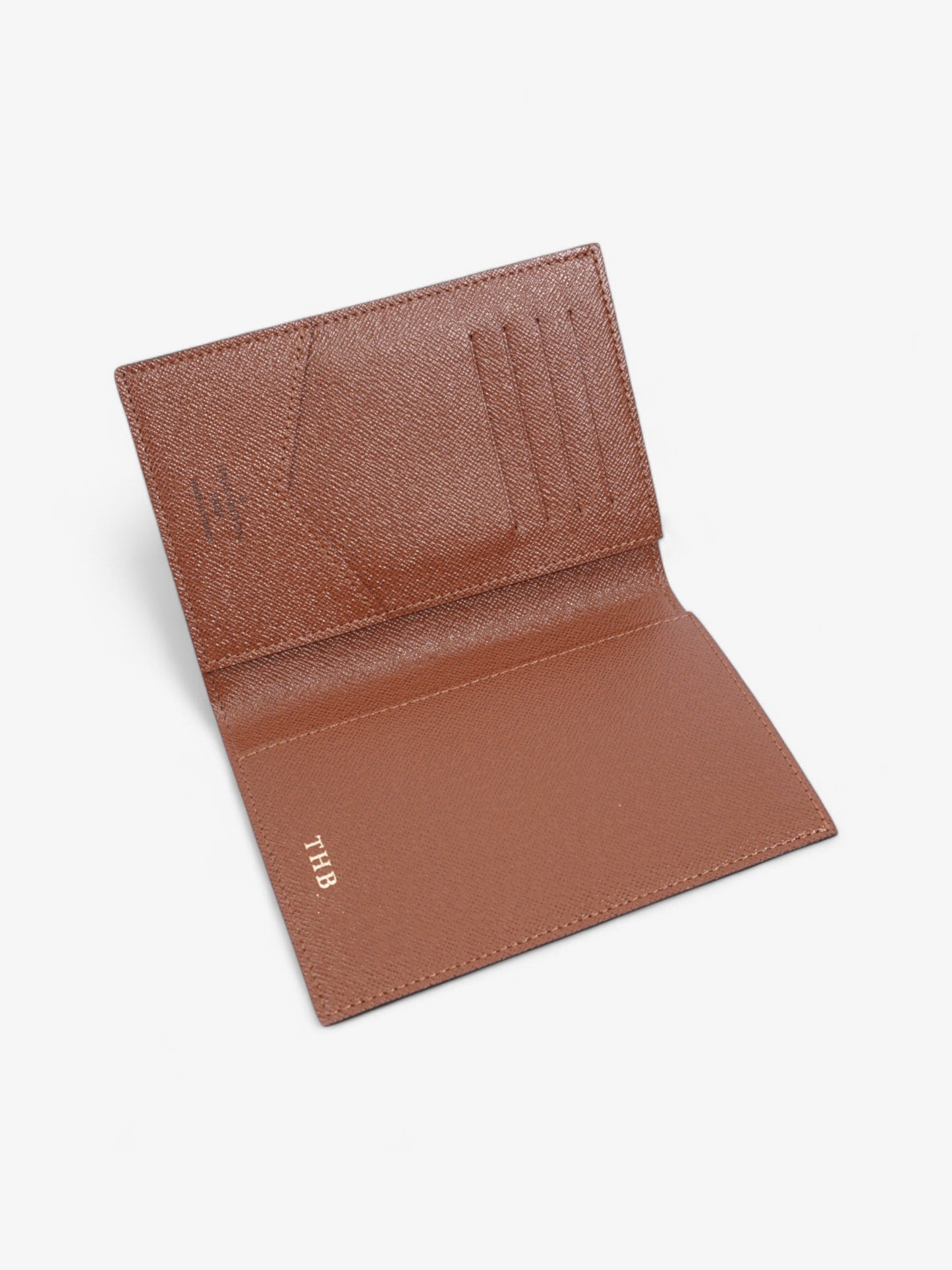 Louis Vuitton Passport Holder Monogram Coated Canvas