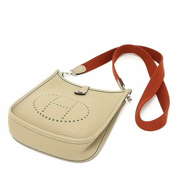 HERMES Shoulder Bag H069426CKAN Taurillon Clemence trench x cuible Evelyn TPM Amazone