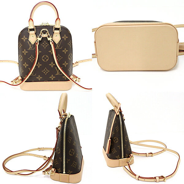 LOUIS VUITTON Handbag M47132 Monogram canvas Brown Alma Backpack