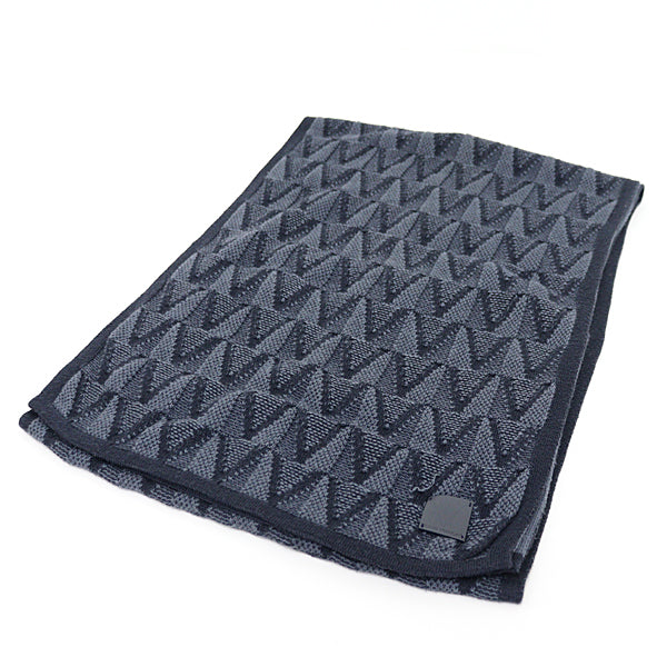 LOUIS VUITTON Scarf M70044 Cotton, Cashmere gray Scarf Echarpe Gaston V mens
