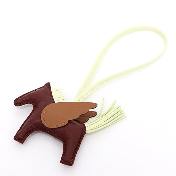 HERMES Bag charm H083010CA Swift Brown Bag charm Rodeo Pegasus PM Women(Unisex)