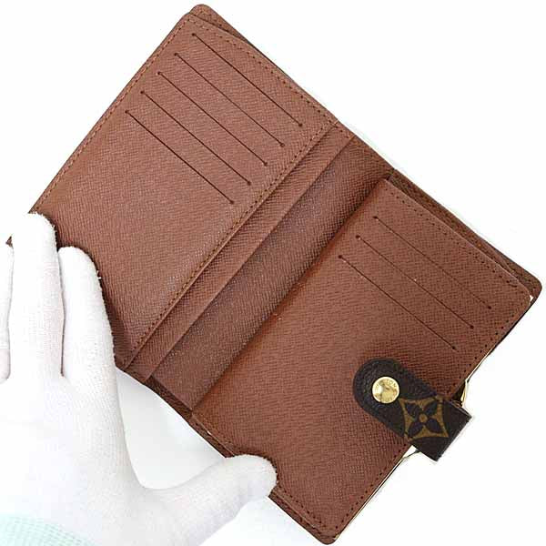 LOUIS VUITTON Bifold Wallet M61674 Monogram canvas Brown Portefeuille Viennoiserie Women