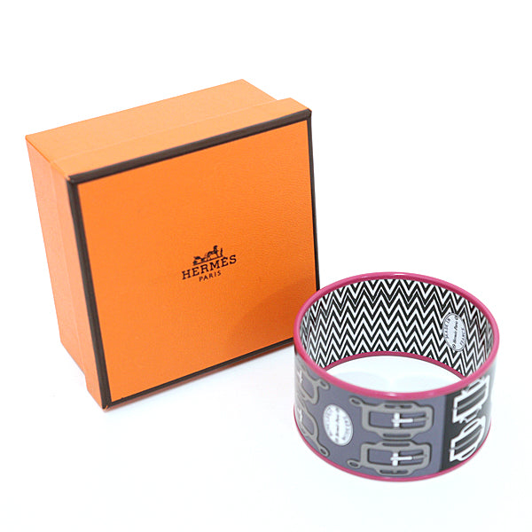 HERMES bracelet enamel multicolor BOUCLERIE MODERNE Enamel BOUCLERIE MODERNE Women