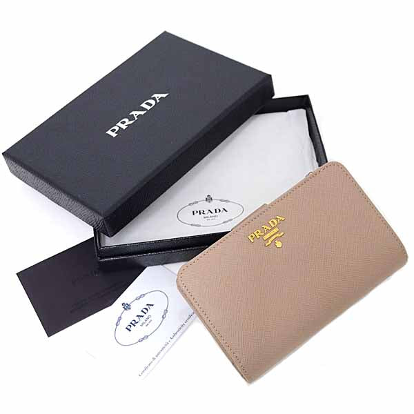 PRADA Bifold Wallet 1ML225 Safiano leather CAMMEO PORTAFOGLIO LAMPO